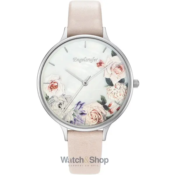 Ceas Engelsrufer Engelsrufer ERWA-FLOWER2-LBE1-LS Flower Ladies Watch 38mm 5ATM