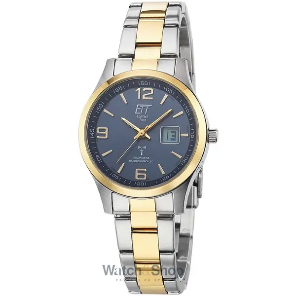 Ceas ETT Eco Tech Time ETT ELS-11600-32M Solar Drive Radio Controlled Gobi Ladies Watch 34mm 10ATM