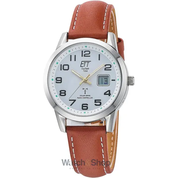 Ceas ETT Eco Tech Time ETT ELS-11616-61L Gobi Solar Radio Controlled Ladies Watch 34mm 5ATM