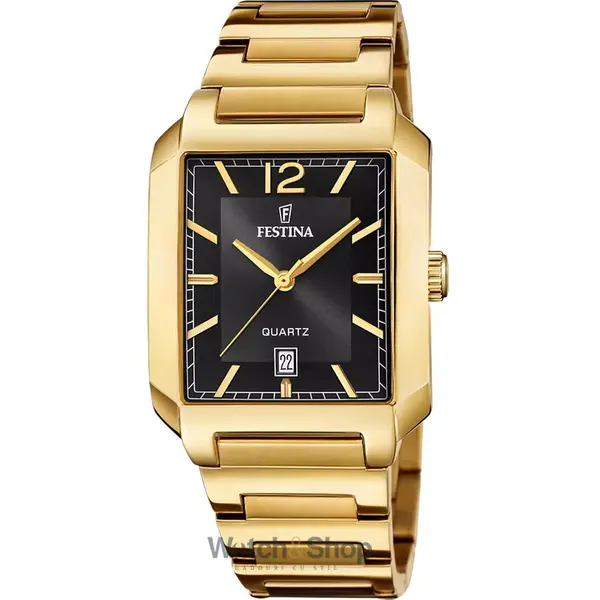 Ceas Festina Festina F20678/4 Mens Watch Quartz Square 36mm 5ATM