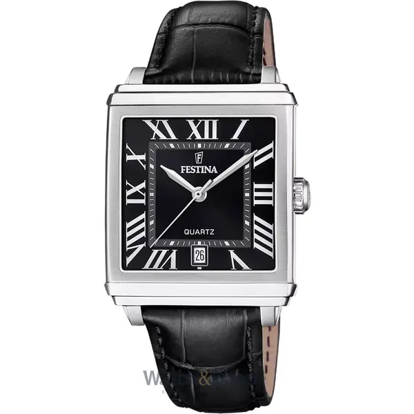 Ceas Festina Festina F20681/3 Mens Watch Quartz Square 39mm 5ATM