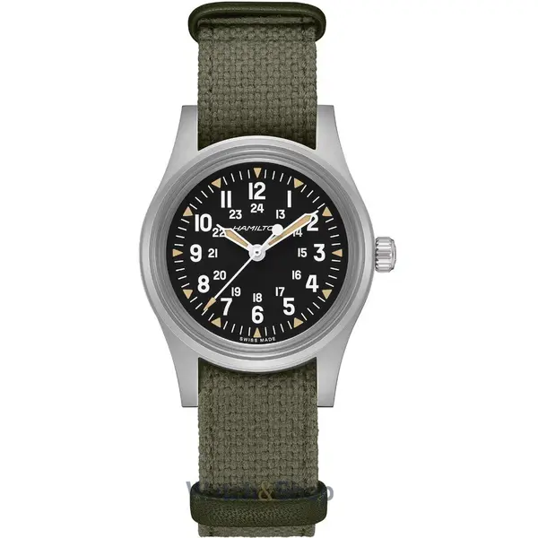 Ceas Hamilton Hamilton H69399930 Mens watch Khaki Field Mechanical Manual winding 36mm 10ATM