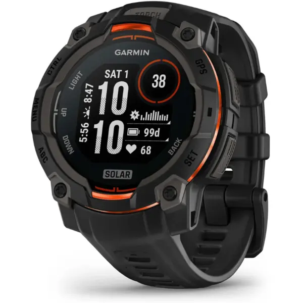 Ceas Instinct 3 Solar Black 45mm