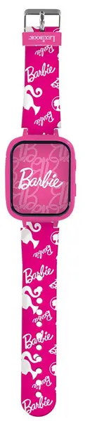 Ceas inteligent electronic pentru copii Lexibook - Barbie, cu cameră, roz