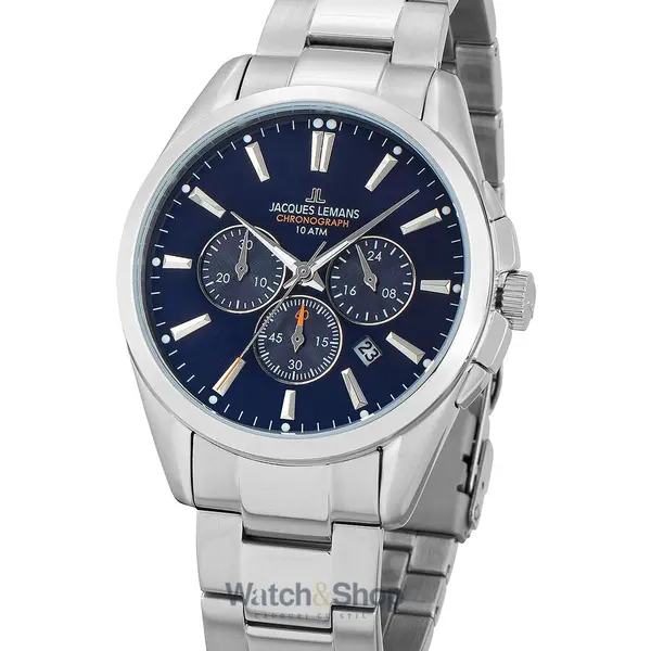 Ceas Jacques Lemans Jacques Lemans 1-1945.1E Derby Chronograph 43mm 10ATM