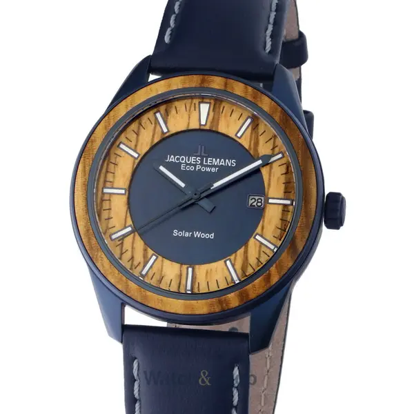 Ceas Jacques Lemans Jacques Lemans 1-2116K Eco-Power Men's Solar Mens Watch 40 mm