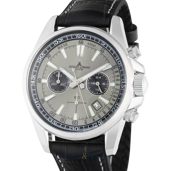 Ceas Jacques Lemans Jacques Lemans 1-2117Q Liverpool Mens Chronograph 44mm 20ATM