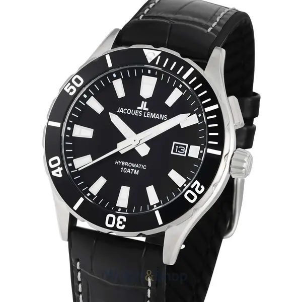 Ceas Jacques Lemans Jacques Lemans 1-2131A Hybromatic Mens Watch 43mm 10ATM