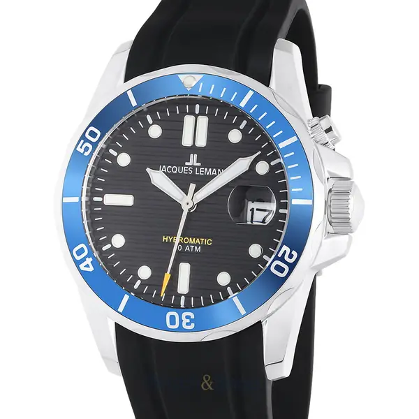 Ceas Jacques Lemans Jacques Lemans 1-2170D Hybromatic Diver Mens Watch 41mm 20ATM
