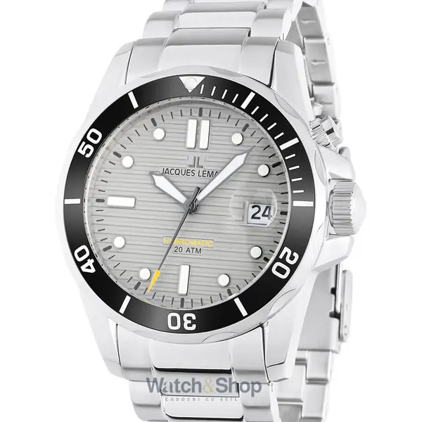 Ceas Jacques Lemans Jacques Lemans 1-2170H Hybromatic Diver Mens Watch 41mm 20ATM