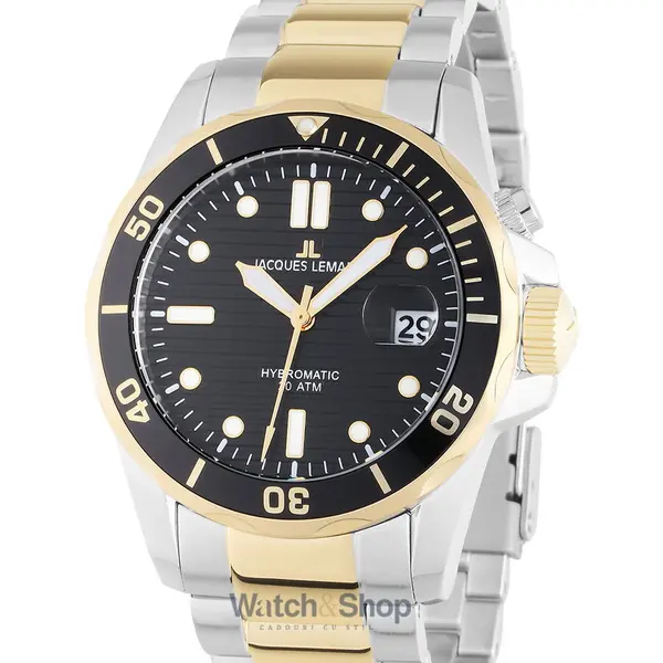 Ceas Jacques Lemans Jacques Lemans 1-2170L Hybromatic Diver Mens Watch 41mm 20ATM