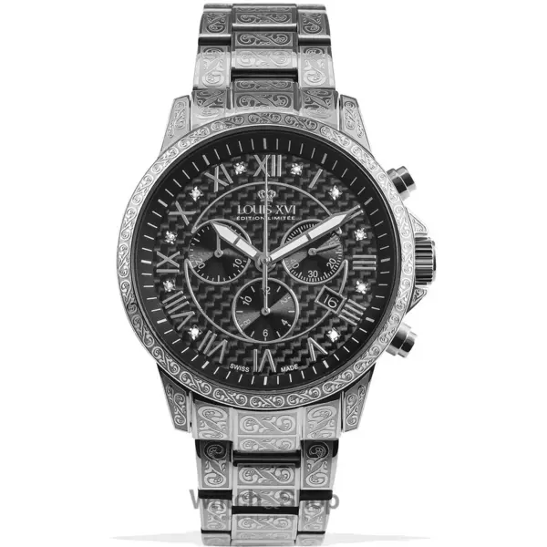 Ceas Louis XVI Louis XVI LXVI1019 Palais Royale Chronograph mens watch 43mm 5ATM