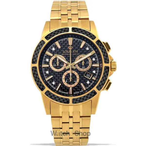 Ceas Louis XVI Louis XVI LXVI1103 Majeste Chronograph Mens Watch 43mm 5ATM