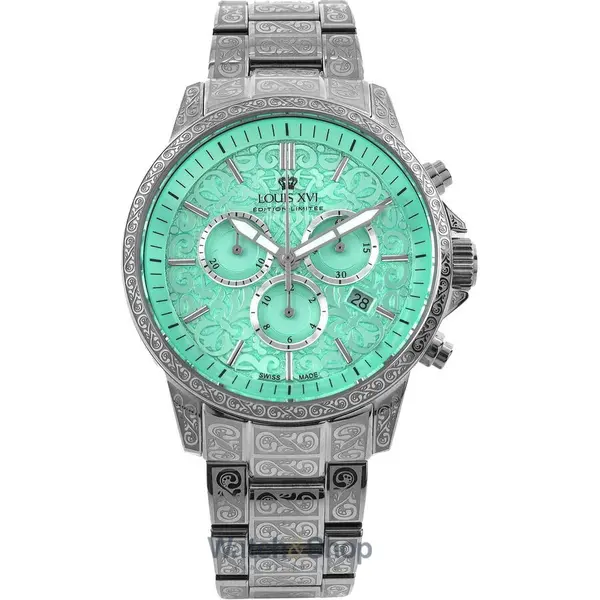 Ceas Louis XVI Louis XVI LXVI1824 Mens Watch Palais Royale 2.0 Chronograph 43mm 10ATM
