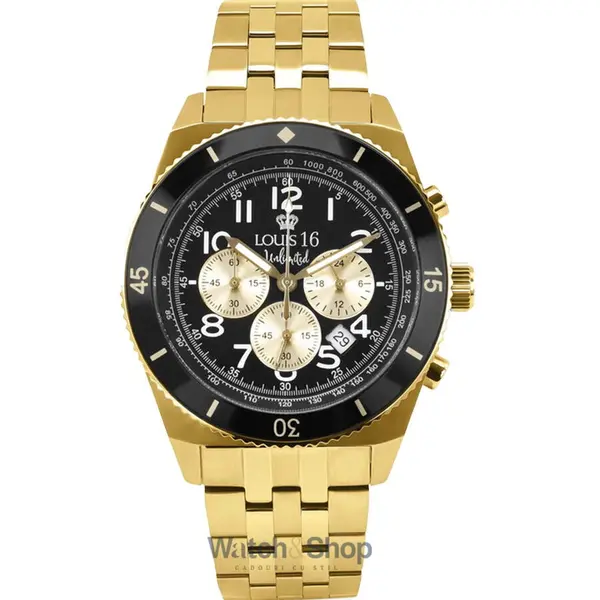 Ceas Louis XVI Louis XVI LXVI3200 Mens Watch Destrier Chrono Unlimited 43mm 5ATM
