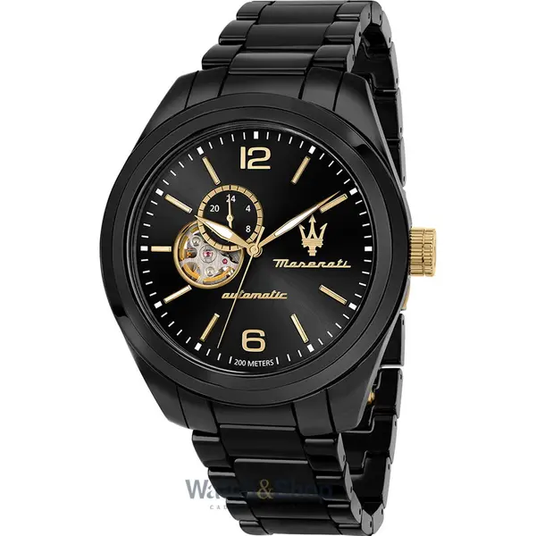 Ceas Maserati Maserati R8823150001 Traguardo Mens Watch Automatic 45mm 20ATM