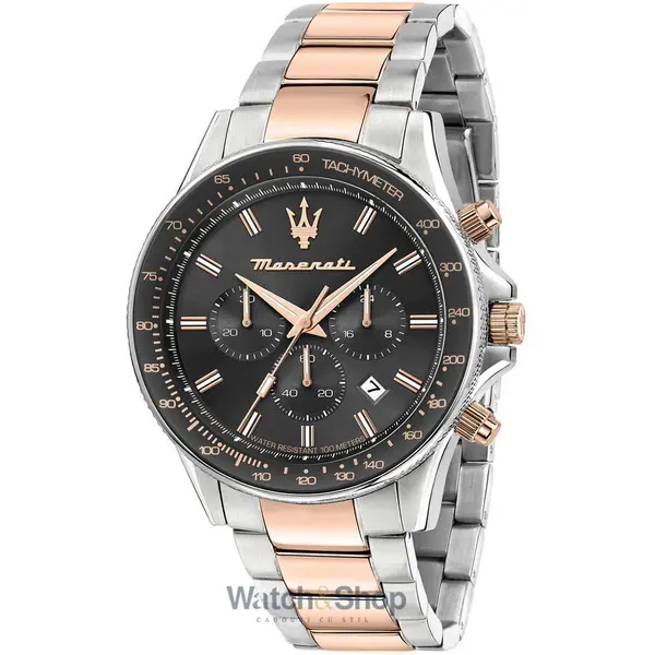 Ceas Maserati Maserati R8873640021 Mens Watch Sfida Chronograph 44mm 10ATM