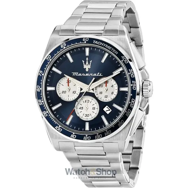 Ceas Maserati Maserati R8873652005 Mens Watch Velocità Chronograph 43mm 10ATM