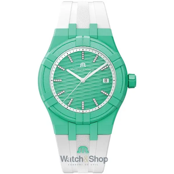 Ceas Maurice Lacroix Maurice Lacroix AI2008-CCCC1-3A0-0 Aikon #tide Ladies Watch Quartz 40mm 10ATM