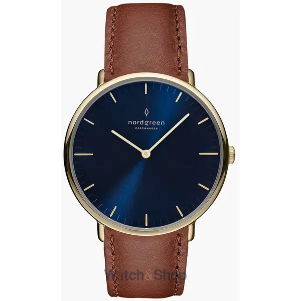 Ceas Nordgreen Nordgreen NR40GOLEBRNA Mens Watch Native 40mm 3ATM