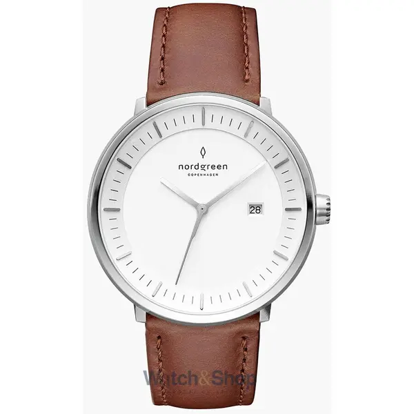 Ceas Nordgreen Nordgreen PH40SILEBRXX Mens Watch Philosopher 40mm 3ATM