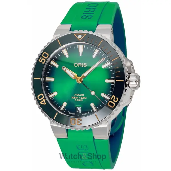Ceas Oris Oris 01 400 7769 4127-07 4 22 77FC Mens Watch Aquis Date Automatic 41 5mm 30ATM