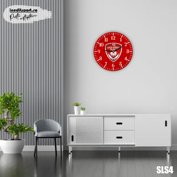 Ceas personalizat cu sigla AS Luceafarul Scobinti - SLS4
