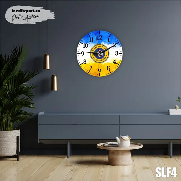 Ceas personalizat cu sigla Scoala de fotbal Liviu Feraru - SLF4