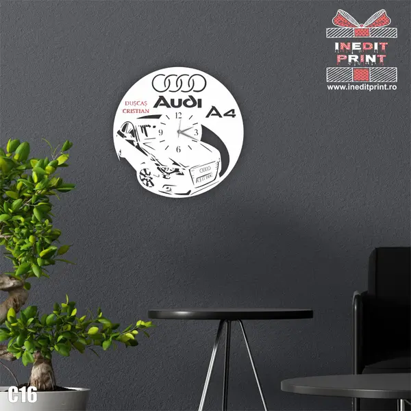 Ceas personalizat cu text C16