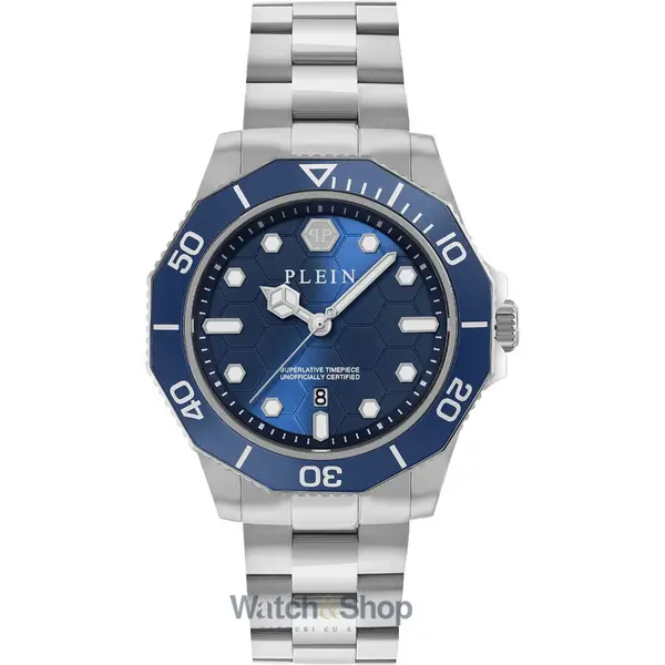 Ceas Philipp Plein Philipp Plein PW2GA0426 Mens Watch Aquastorm 44mm 5ATM