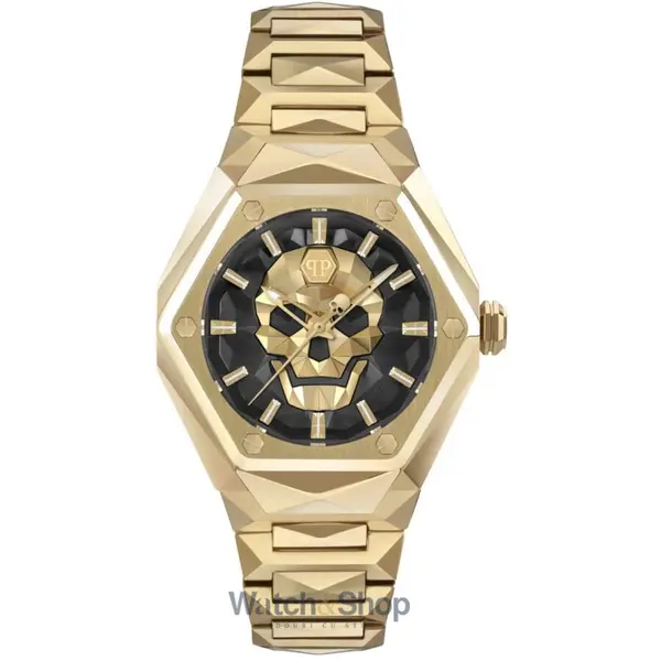 Ceas Philipp Plein Philipp Plein PWADA0524 Ladies Watch $kull Spikes Lady 40mm 5ATM