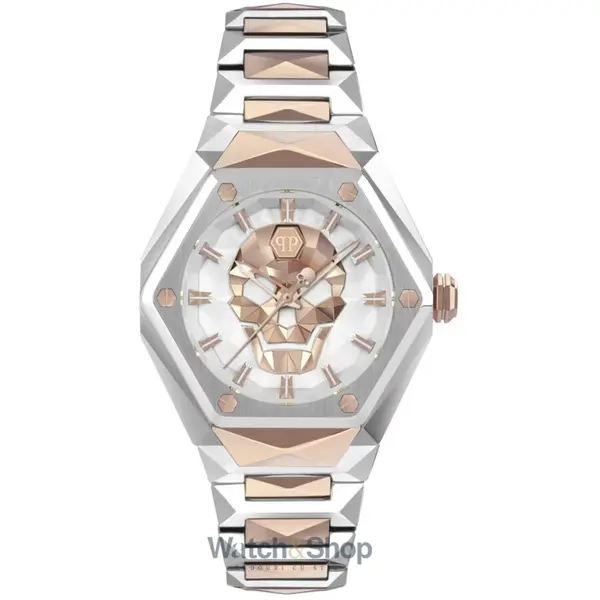 Ceas Philipp Plein Philipp Plein PWADA0624 Ladies Watch $kull Spikes Lady 40mm 5ATM