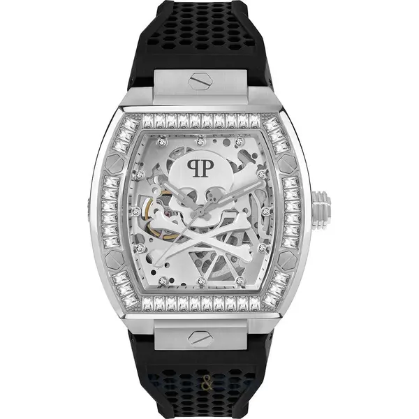 Ceas Philipp Plein Philipp Plein PWBAA1323 Mens Watch The Skeleton Automatic 44mm 5ATM