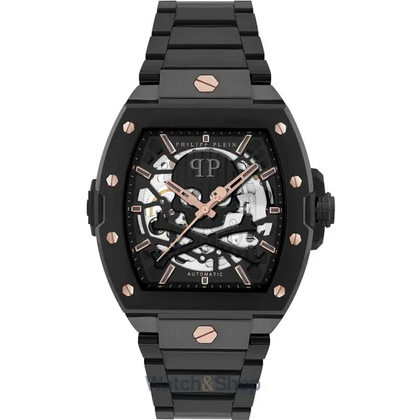 Ceas Philipp Plein Philipp Plein PWJFA0725 Automatic Mens Watch The $keleton 2.0 44mm 5ATM