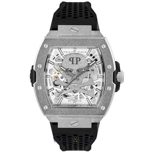 Ceas Philipp Plein Philipp Plein PWJFA0925 Mens Watch The $keleton Frosted Automatic 44mm 5ATM