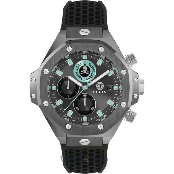 Ceas Philipp Plein Philipp Plein PWLFA0125 Mens Watch Plein Chrono Royal 46mm 5ATM
