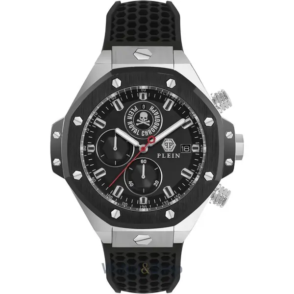 Ceas Philipp Plein Philipp Plein PWLFA0225 Mens Watch Plein Chrono Royal 46mm 5ATM