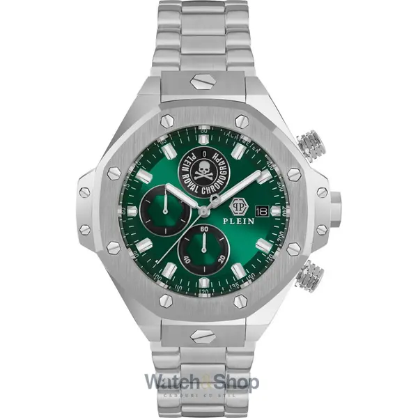 Ceas Philipp Plein Philipp Plein PWLFA0425 Mens Watch Plein Chrono Royal 46mm 5ATM