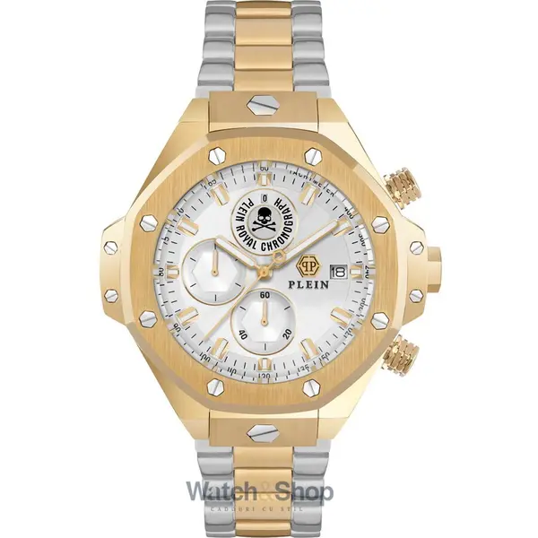 Ceas Philipp Plein Philipp Plein PWLFA0525 Mens Watch Plein Chrono Royal 46mm 5ATM