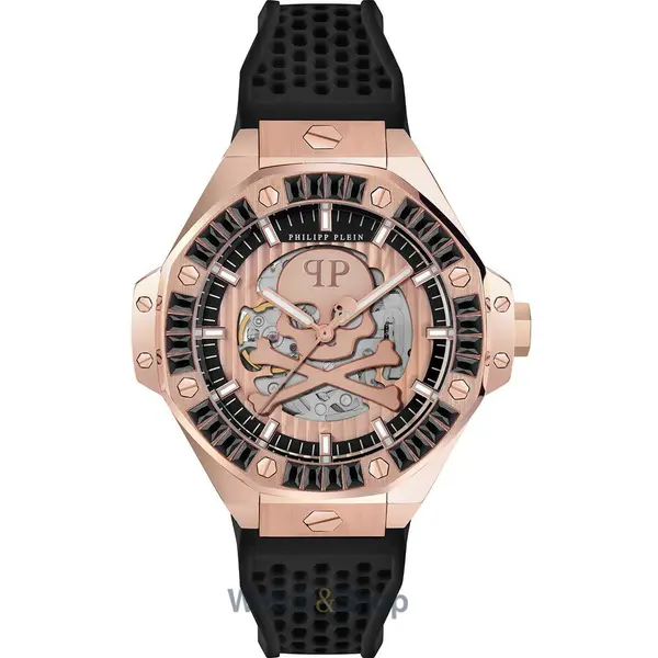 Ceas Philipp Plein Philipp Plein PWPFA0324 Mens Watch Skeleton Royal Automatic 46mm 5ATM