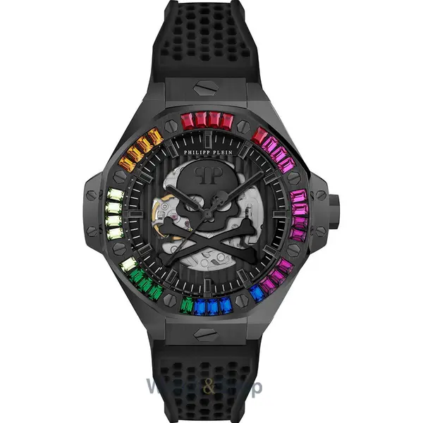 Ceas Philipp Plein Philipp Plein PWPFA0424 Mens Watch Skeleton Royal Automatic 46mm 5ATM
