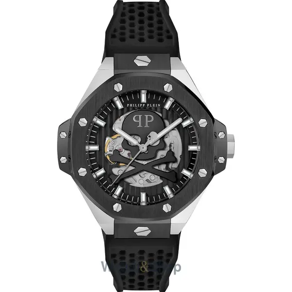 Ceas Philipp Plein Philipp Plein PWPFA0824 Mens Watch Skeleton Royal Automatic 46mm 5ATM