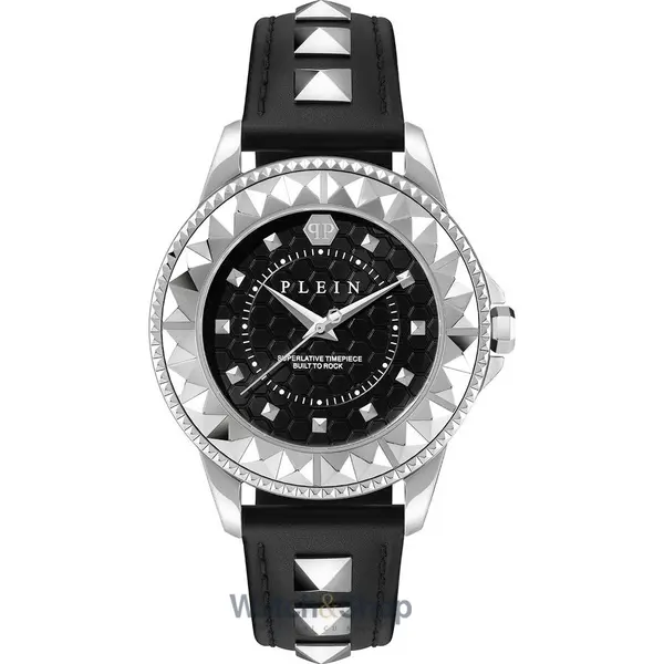 Ceas Philipp Plein Philipp Plein PWPQA0124 Ladies Watch Rock Couture 38mm 5ATM