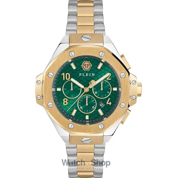 Ceas Philipp Plein Philipp Plein PWPRA0324 Mens Watch Chrono Royal 46mm 5ATM