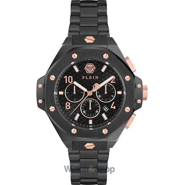 Ceas Philipp Plein Philipp Plein PWPRA0424 Mens Watch Chrono Royal 46mm 5ATM