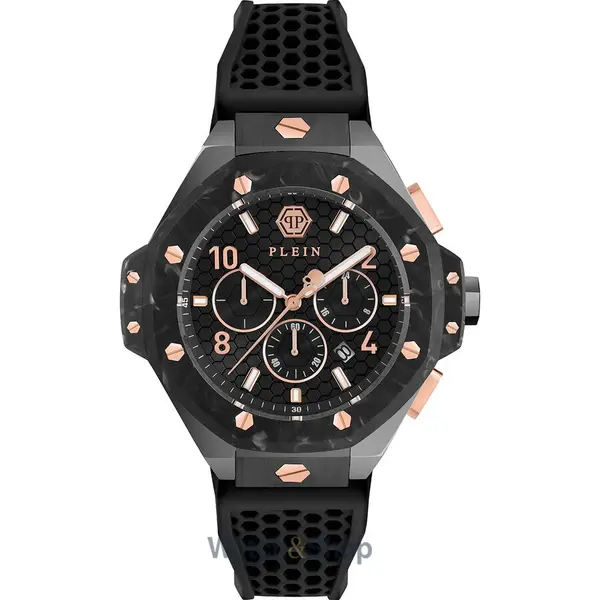 Ceas Philipp Plein Philipp Plein PWPRA0524 Mens Watch Chrono Royal 46mm 5ATM