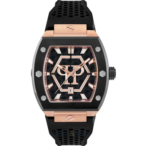 Ceas Philipp Plein Philipp Plein PWPUA0124 Mens Watch The Hexagon Phantom 44mm 5ATM