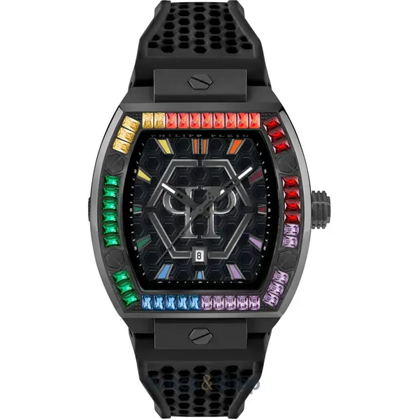 Ceas Philipp Plein Philipp Plein PWPUA0324 Mens Watch The Hexagon Phantom 44mm 5ATM