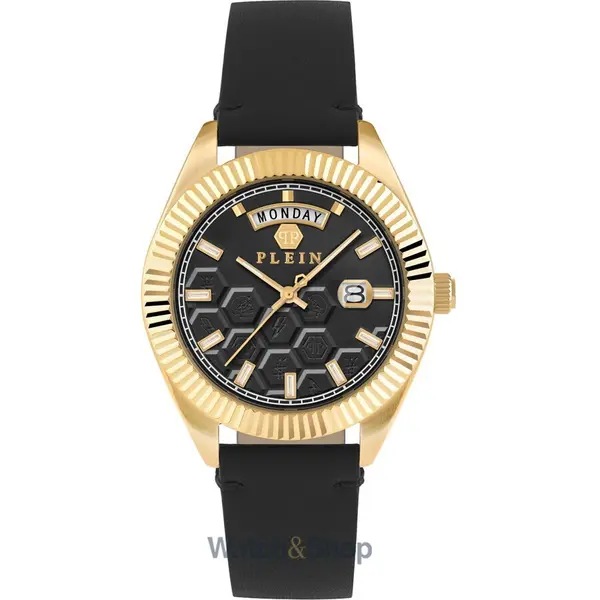 Ceas Philipp Plein Philipp Plein PWPVA0224 Mens Watch Date Superlative Gent 42mm 5ATM