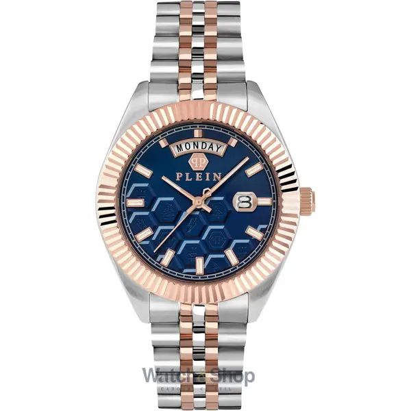 Ceas Philipp Plein Philipp Plein PWPVA0524 Mens Watch Date Superlative Gent 42mm 5ATM
